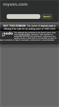 Mobile Screenshot of myssn.com